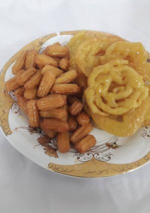 عکسی از دستور زولبیا بامیه