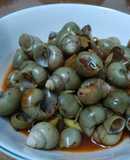 Ốc gạo luộc sả cay
