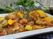 A picture of tomato bouillon cube