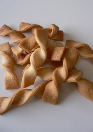 A picture of Twisted Sweet and Salty Cookies.