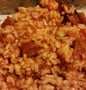 Easy Steps to Prepare Saucy Sausage and rice the So Delicious You can take Joss in your mouth