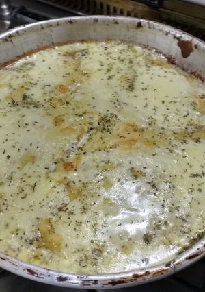 Una foto de Pan de cebolla y queso