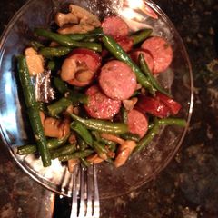 A picture of Spicy Sausage Stir Fry.