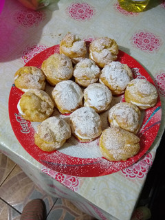 Una foto de Profiteroles