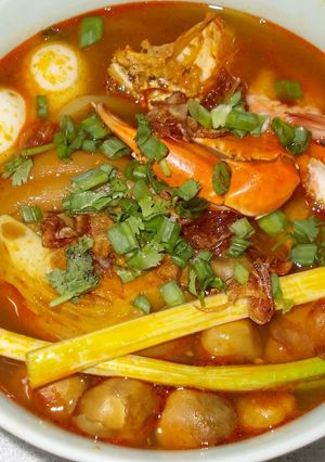Hình của món Bánh canh cua.