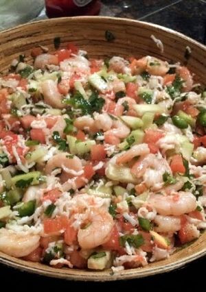 A picture of Summer Ceviche.