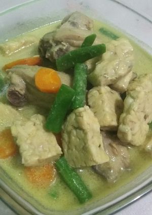 Foto resep Opor ayam sayuran
