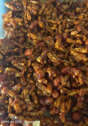 Foto resep Kering tempe pedas manis