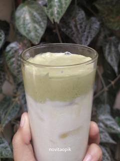 Foto resep Dalgona Matcha
