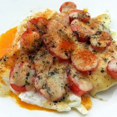 A picture of Baked Tomato And Egg.