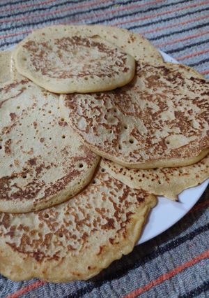 Una foto de Creps de garbanzos (vegano)