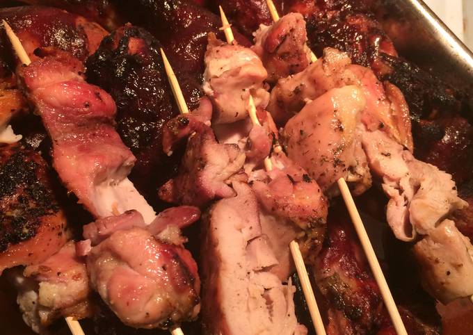 Recipe of Favorite Chicken On A Stick