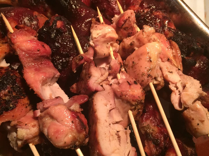 Easy Steps to Make Chicken On A Stick the Delicious Can spoil the tongue