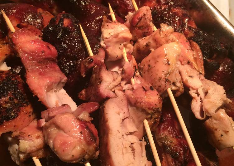 Recipe of Any-night-of-the-week Chicken On A Stick