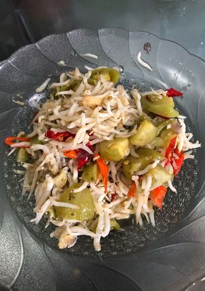 Foto resep Oseng oseng teri nasi