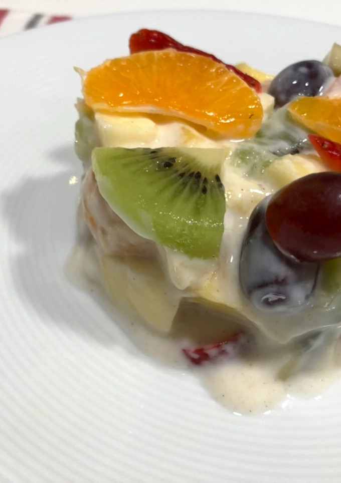 Una foto de Ensaladilla de frutas