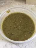 Salsa macha de habanero