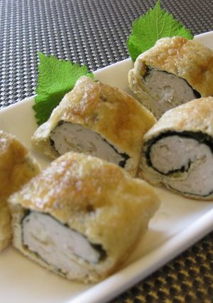 A picture of Aburaage Rolls.