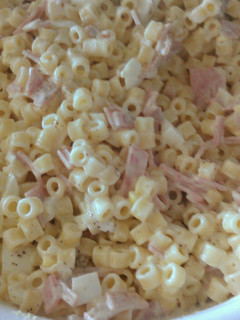A picture of Macaroni salad.