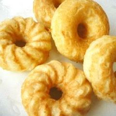 A picture of Baked Okara Donuts in a Donut Maker.