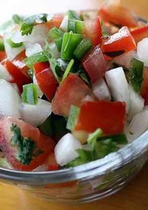 A picture of Chunky Cilantro Salsa.