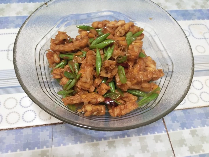 Cara Mudah Membikin Resep Tumis tempe buncis simpel yang Menggugah Selera Anti Ribet, Bisa Manjain Lidah