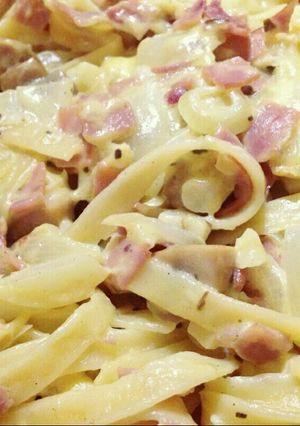 Foto resep Fettuccini Carbonara