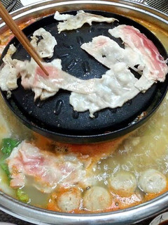 A picture of Mix Hotpot With Chicken Soup.