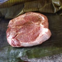 A picture of Kalua pig.