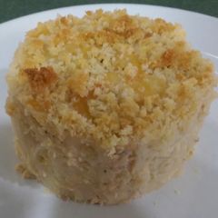 A picture of Salmon Mac N Cheese.