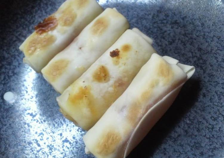 Easiest Way to Prepare Perfect Mini Gyoza Skin Burritos