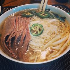 A picture of Pho (Slow cooker version).