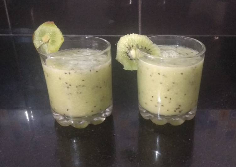 Recipe of Super Quick Homemade Kiwi juice