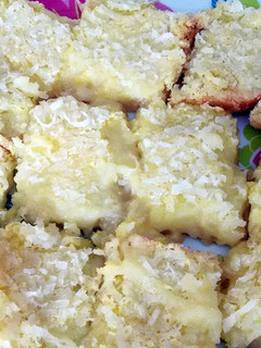 A picture of Lemon Coconut Squares.