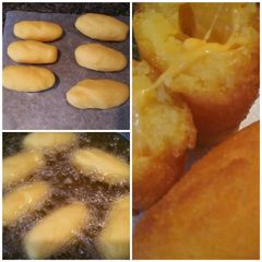 A picture of Sorollitos (Puerto Rican corn fritters).