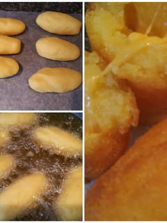 A picture of Sorollitos (Puerto Rican corn fritters).