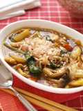 Thick, Steaming Hot Japanese-style Curry with Daikon Radish and Mochi