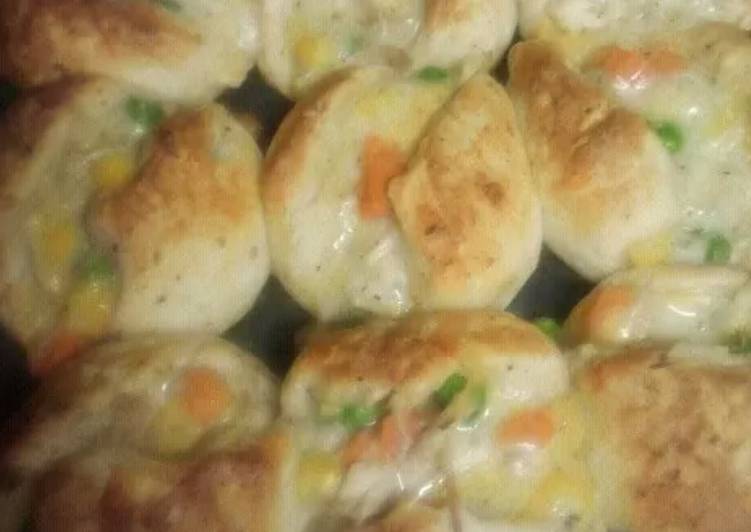 Simple Way to Make Homemade Minnie chicken pot pies