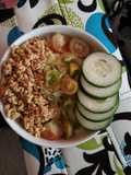 Salsa para soya texturizada