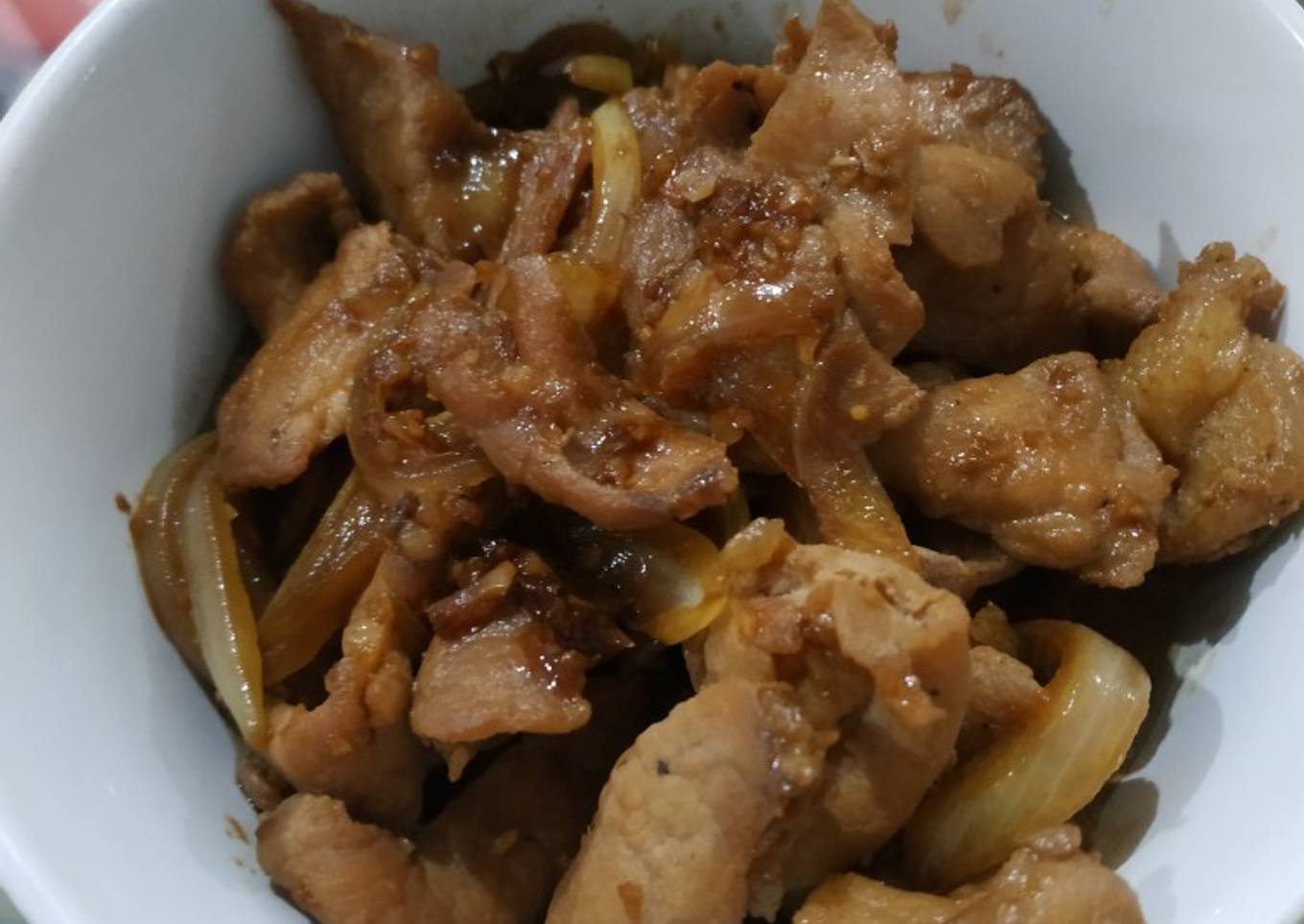 Babi kecap mentega