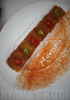 A picture of Sweet potatoe nugget(oiless and eggless).
