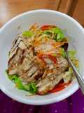 สลัดผัก อกไก่กริลปาปริก้า #ทำขายรวย
