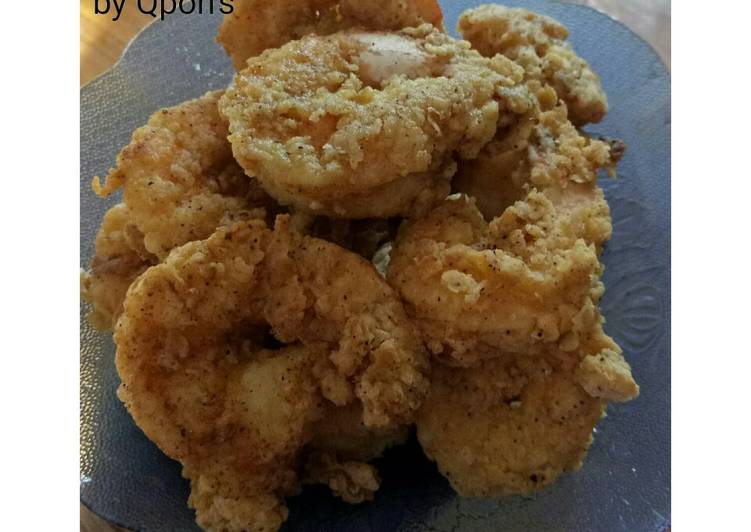 Cara Gampang Menyiapkan Udang Goreng Crispy, Lezat Sekali