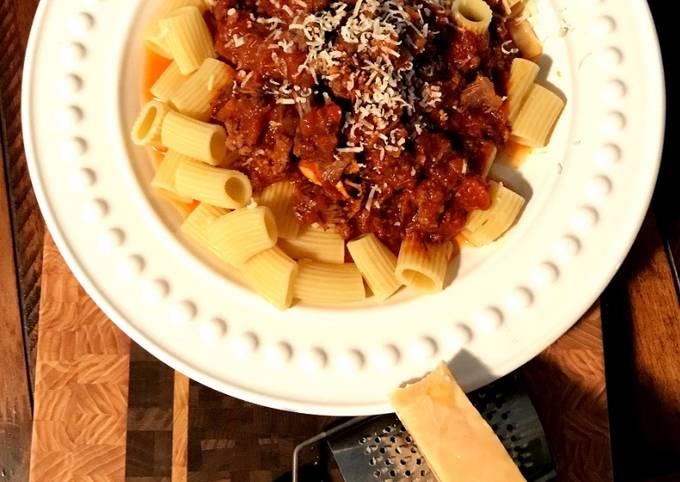 Steps to Make Favorite Fullblood Wagyu Beef Cheek Ragu