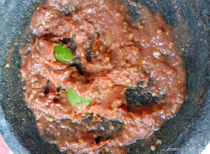Foto resep Sambal Terasi Jeruk Nipis