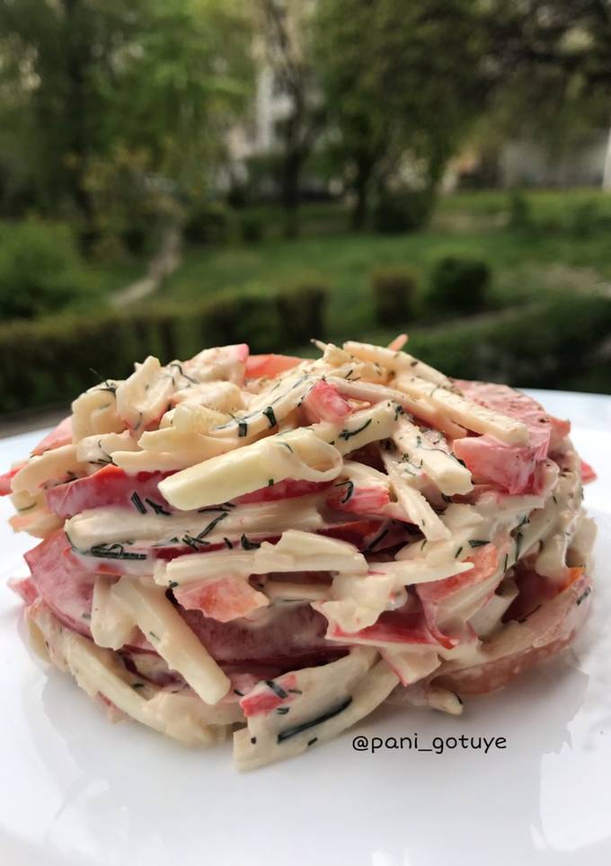 Салат «Червоне море»