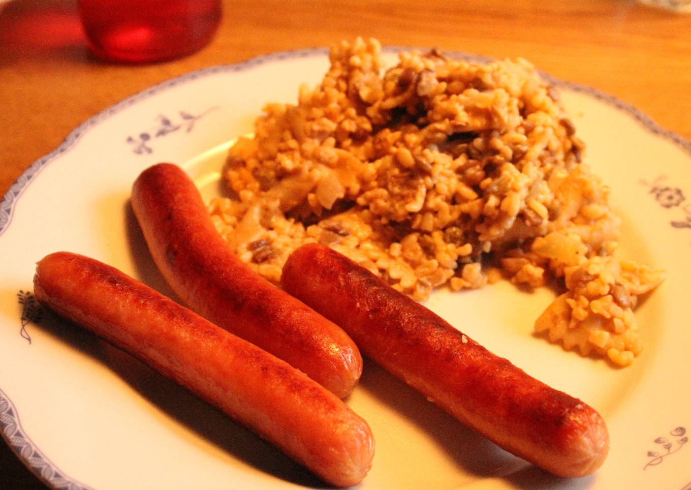 Ensalada y salchicheaje