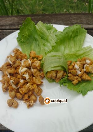 Gambar Ayam Mamak Iceberg Lettuce Wraps
