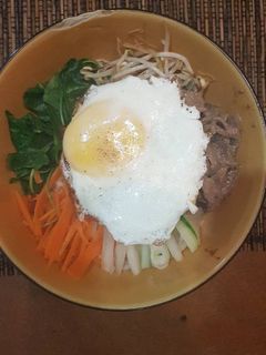 Foto resep Bibimbap Lezat (korean food)
