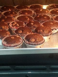 Foto resep Chocolate custard muffin